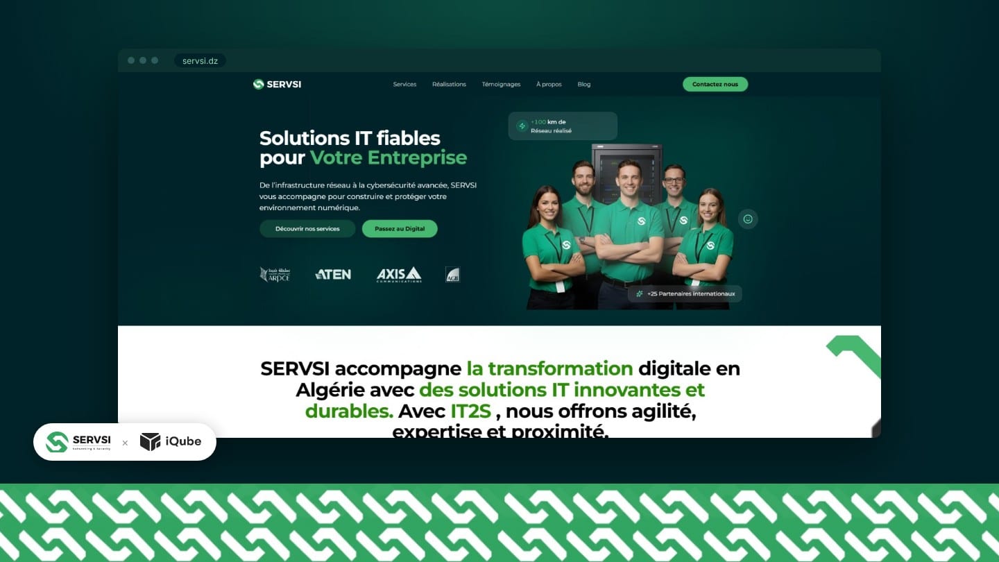 servsi.dz homepage
